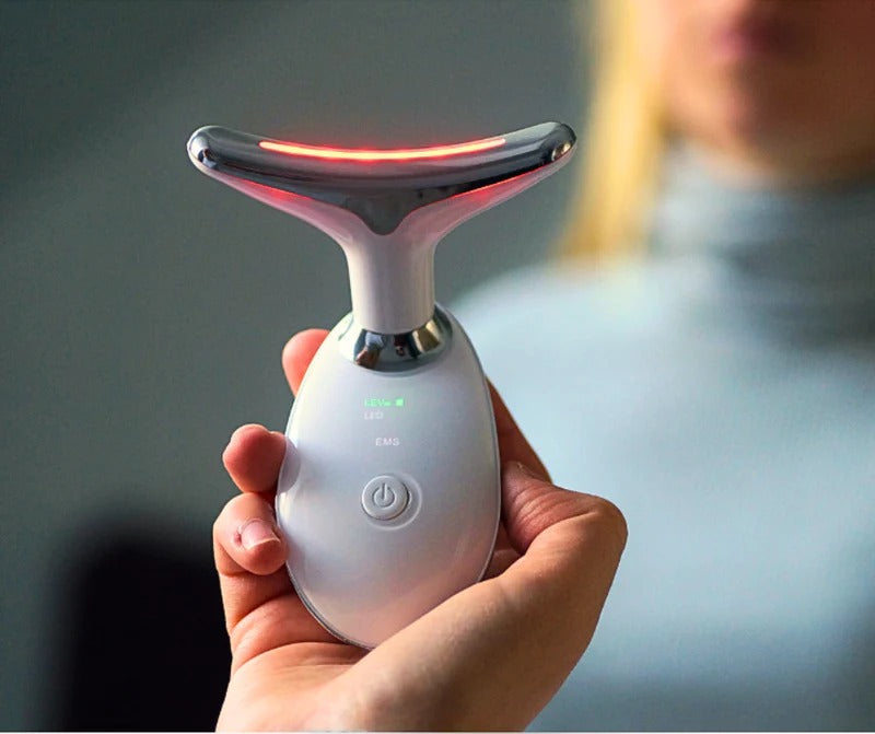 Masajeador Facial Firmeza De La Piel Con Luz Led