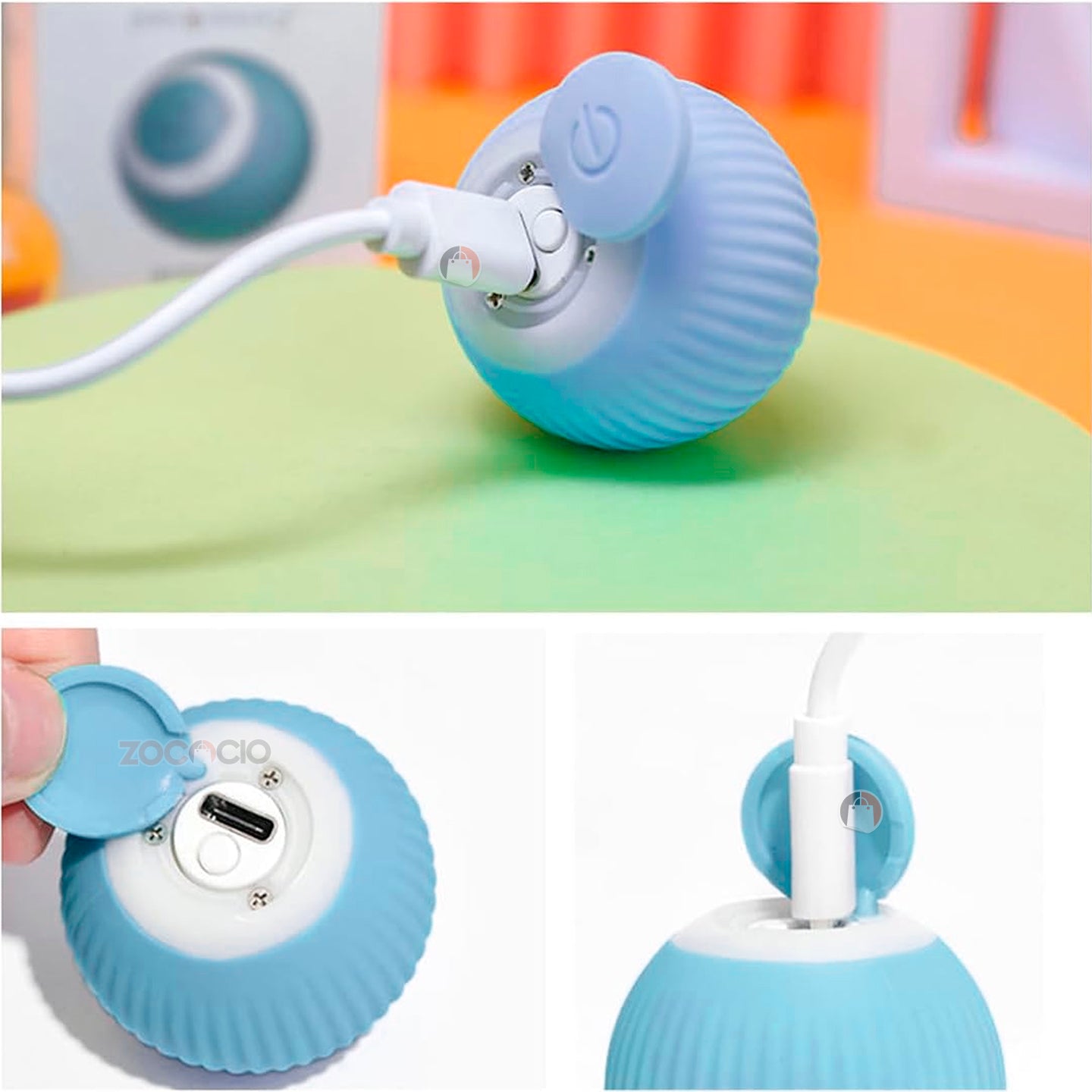 Juguete Bola Inteligente Para Perros y Gatos