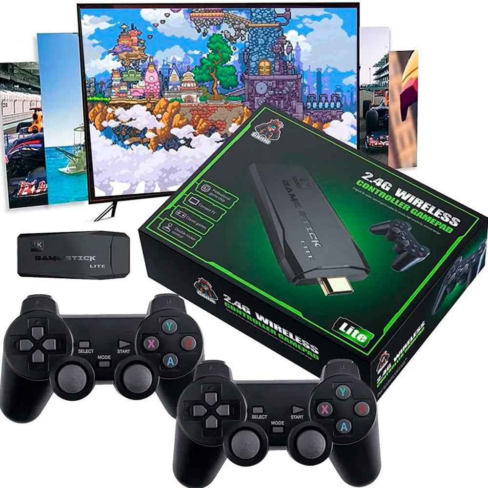 Consola Retro Game Stick 2 Controles