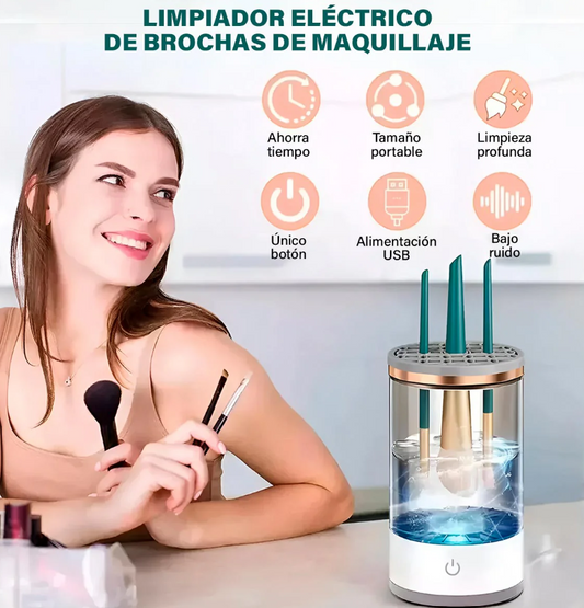 Limpia Brochas Electrico Brush Cleaner
