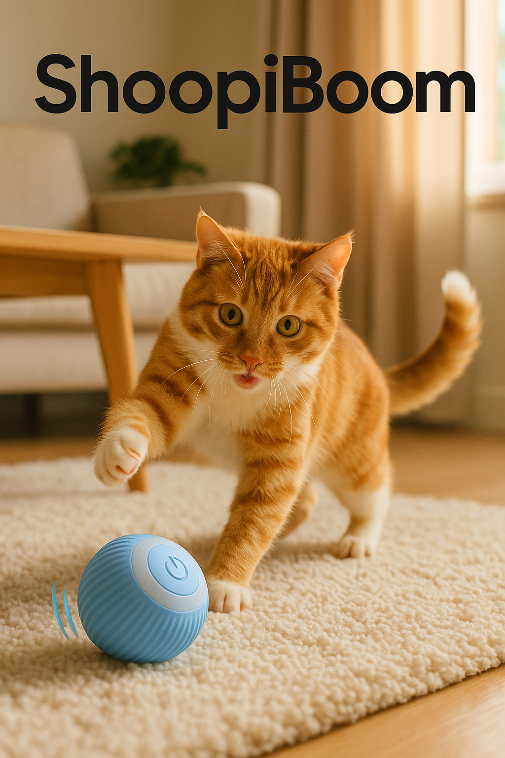 Juguete Bola Inteligente Para Perros y Gatos