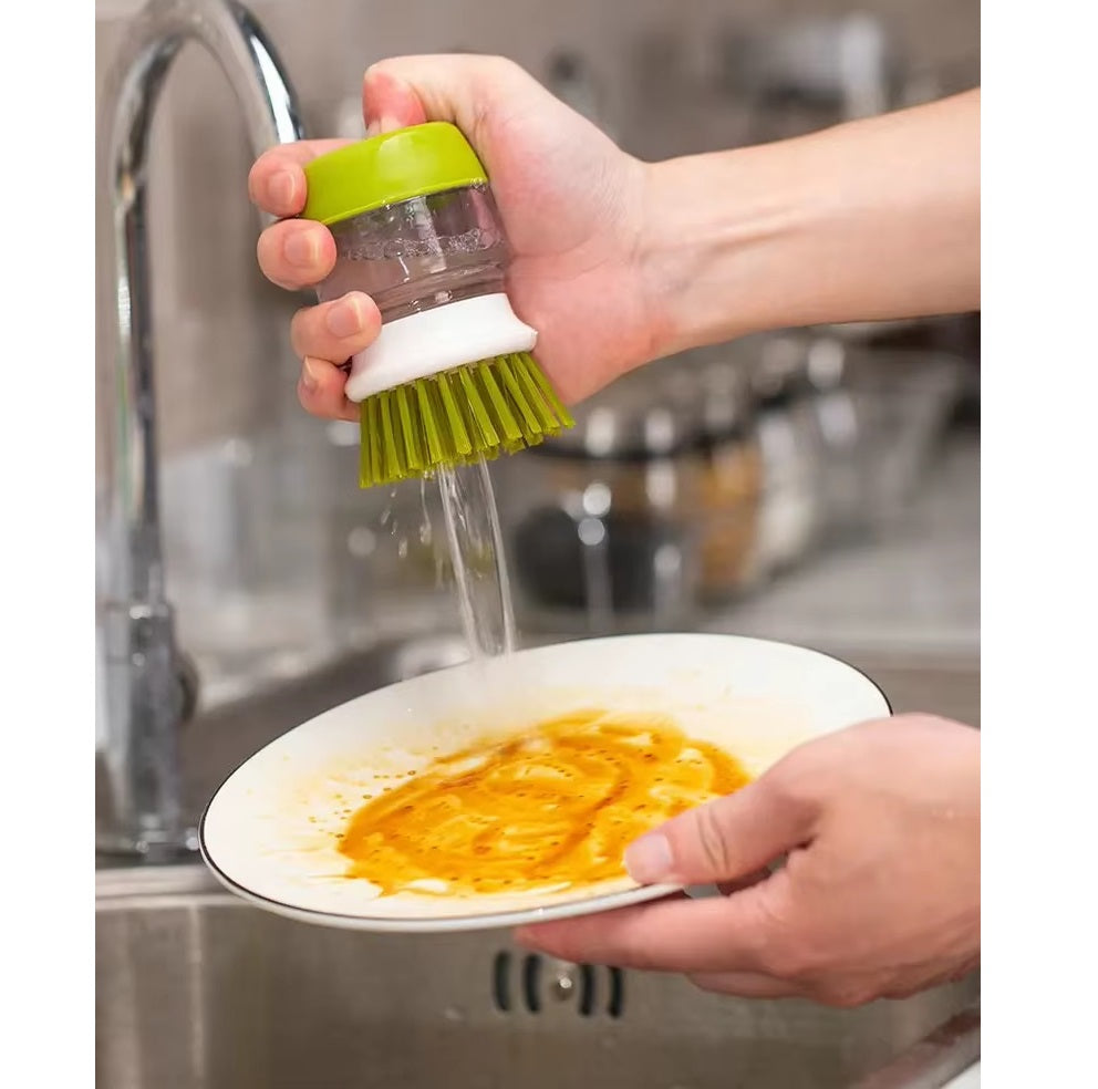 Cepillo Dispensador De Jabón Para Cocina