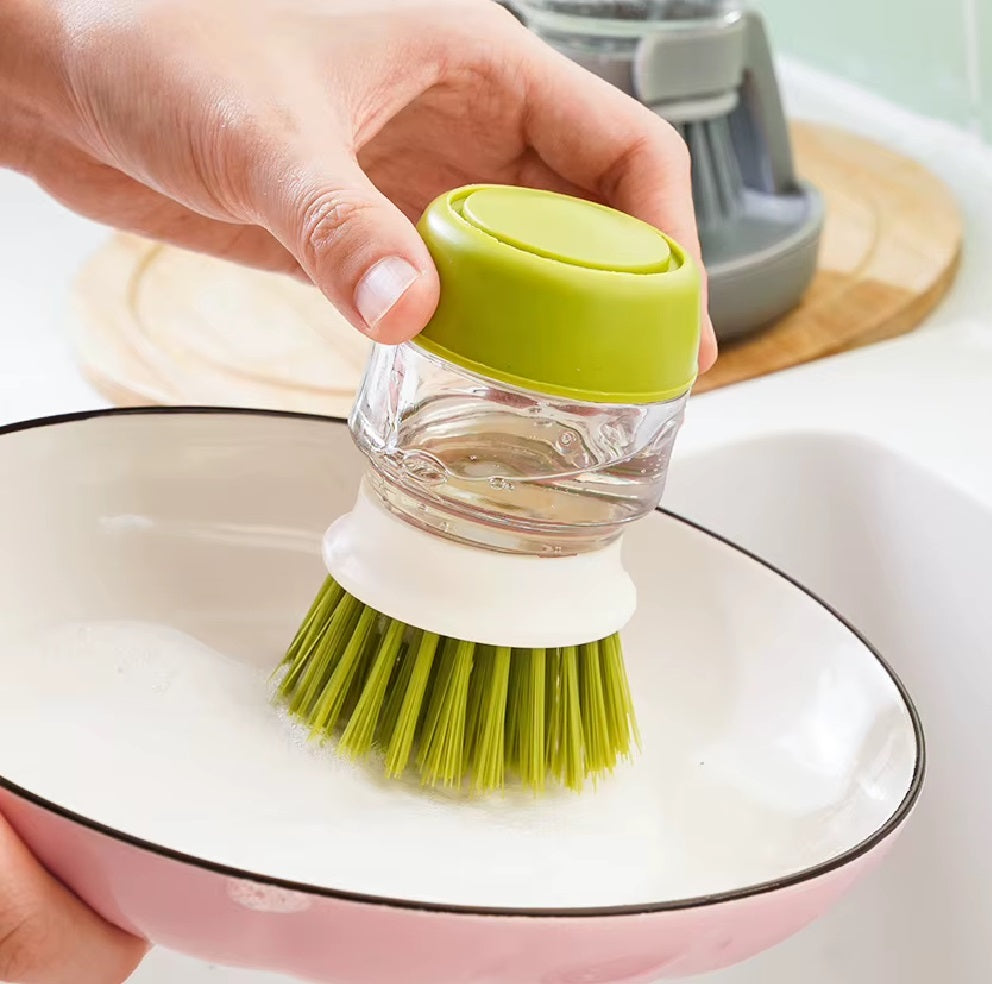 Cepillo Dispensador De Jabón Para Cocina